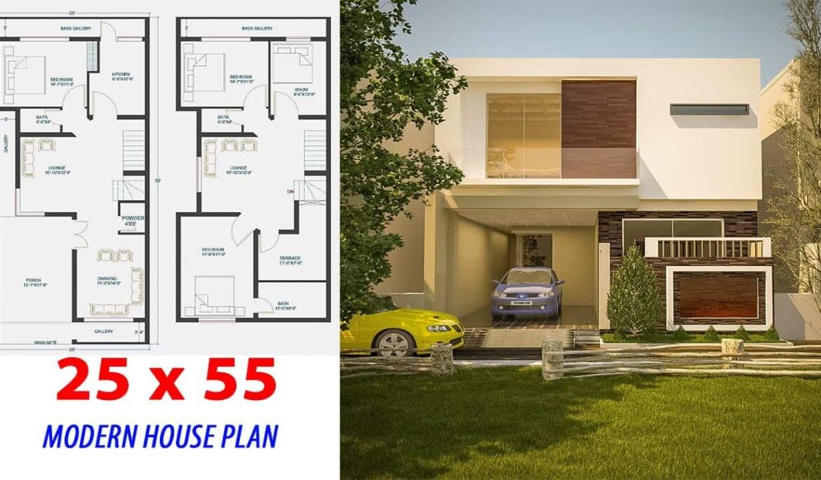 Smart 5 Marla House Design